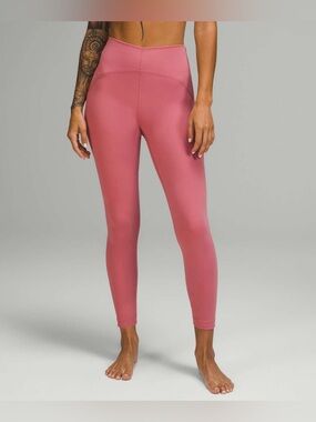 Lululemon Instill High Rise Tight Brier Rose Size 6